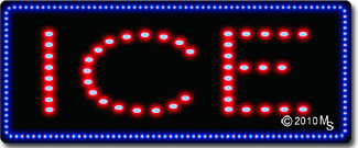Ice Animated LED Sign
