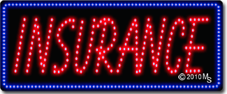 Insurance Animated LED Sign