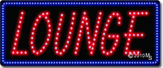 Lounge Animated LED Sign