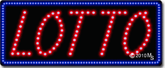 Lotto Animated LED Sign