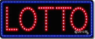 Lotto Animated LED Sign