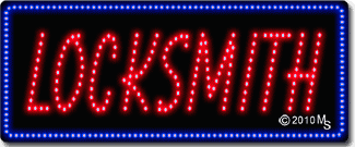 Locksmith Animated LED Sign