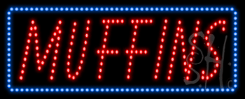Muffins Animated LED Sign