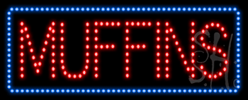 Muffins Animated LED Sign