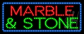 Marble and Stone Animated LED Sign