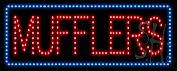 Mufflers Animated LED Sign