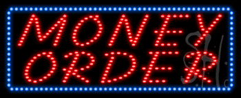 Money Order Animated LED Sign