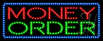 Money Order Animated LED Sign