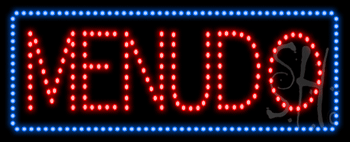 Menudo Animated LED Sign