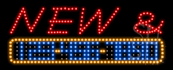 New and Used Animated LED Sign