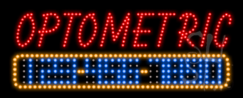 Optometric Animated LED Sign
