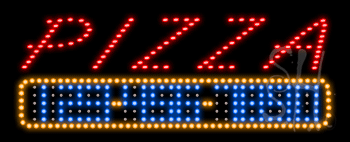 Pizza Animated LED Sign