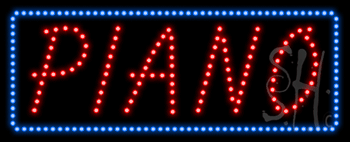 Piano Animated LED Sign