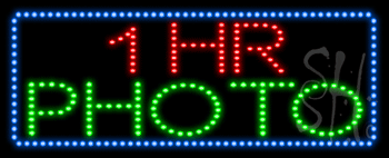 1 Hr Photo Animated LED Sign