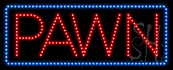 Pawn Animated LED Sign
