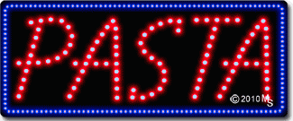 Pasta Animated LED Sign