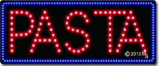 Pasta Animated LED Sign