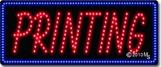 Printing Animated LED Sign