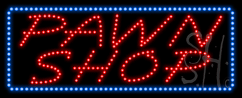 Pawn Shop Animated LED Sign