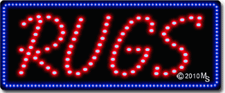 Rugs Animated LED Sign
