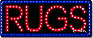 Rugs Animated LED Sign