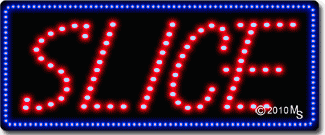 Slice Animated LED Sign