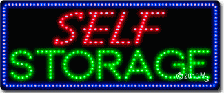 Self Storage Animated LED Sign
