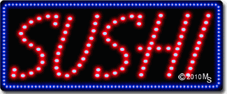 Sushi Animated LED Sign