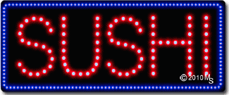 Sushi Animated LED Sign