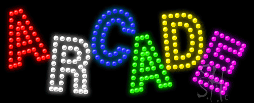 Arcade LED Sign