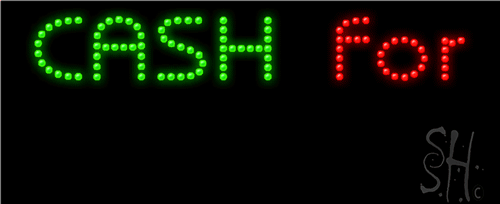 Cash for Gold LED Sign