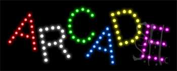 Arcade LED Sign