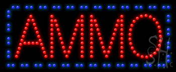 Ammo Animated Led Sign