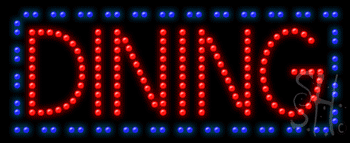 Dining Animated Led Sign