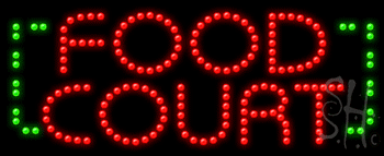 Food Court Animated Led Sign