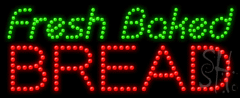 Fresh Baked Bread Animated Led Sign