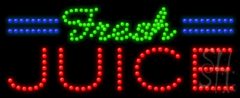 Fresh Juice Animated Led Sign