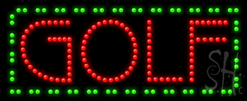 Golf Animated Led Sign