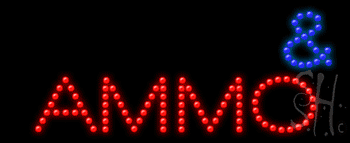 Guns And Ammo Animated Led Sign