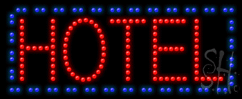 Hotel Animated Led Sign