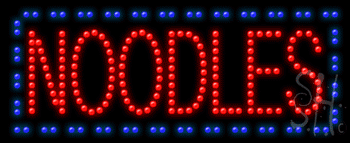 Noodles Animated Led Sign