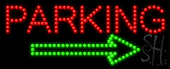 Parking Animated Led Sign