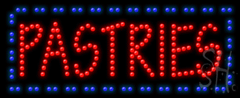 Pastries Animated Led Sign
