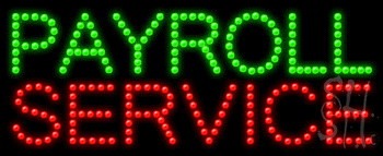 Payroll Service Animated Led Sign