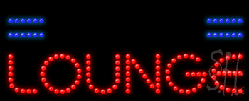 Pool Lounge Animated Led Sign