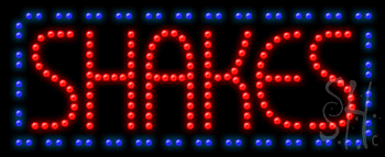 Shakes Animated Led Sign