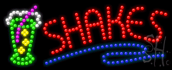 Shakes Animated Led Sign