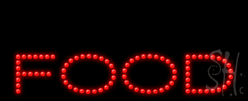 Thai Food Animated Led Sign