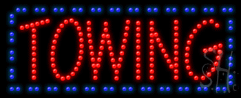 Towing Animated Led Sign