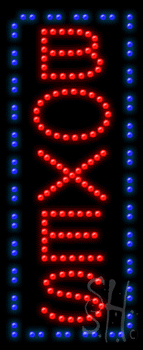 Boxes Animated Led Sign